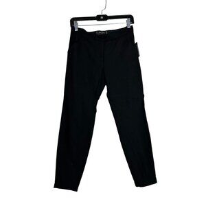 Max Studio Black Slim-Fit Womens Pants Size 0 With Embroidered Back Detail NWT